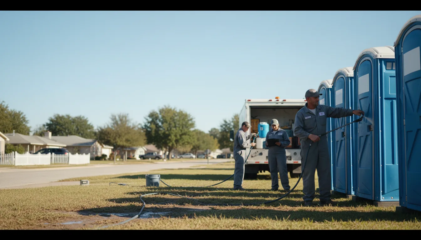 Long-Term Portable Toilet Rental in Brooks, GA near me